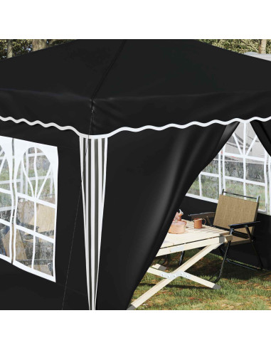 Tenda per feste a pop-up Antracite 288 x 288 x 245 cm