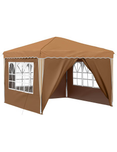 Tenda per feste a pop-up Beige 288 x 288 x 245 cm 2