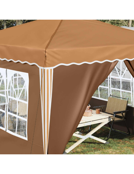 Tenda per feste a pop-up Beige 288 x 288 x 245 cm