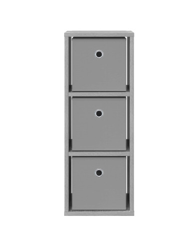 Credenza con cassetto Grigio Sonoma 25,5 x 22 x 69,5 cm