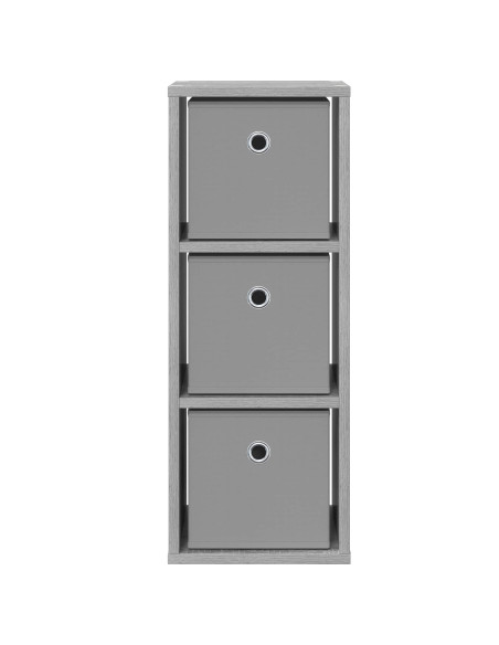 Credenza con cassetto Grigio Sonoma 25,5 x 22 x 69,5 cm