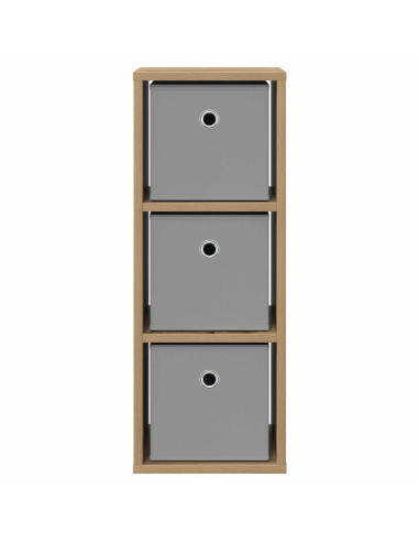 Credenza con cassetto Rovere artigianale 25,5 x 22 x 69,5 cm
