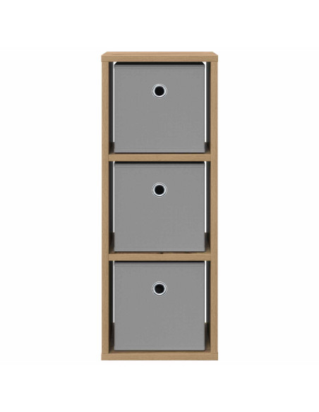 Credenza con cassetto Rovere artigianale 25,5 x 22 x 69,5 cm