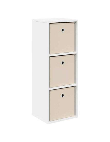 Credenza con cassetto Bianco 30,5 x 27 x 84,5 cm