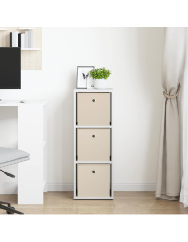 Credenza con cassetto Bianco 30,5 x 27 x 84,5 cm