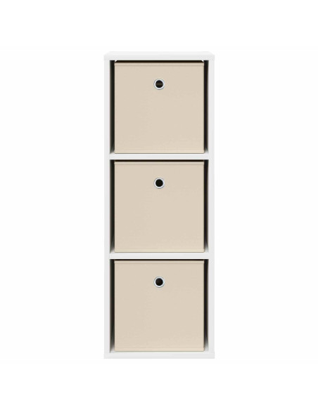 Credenza con cassetto Bianco 30,5 x 27 x 84,5 cm