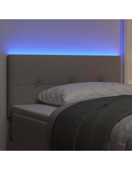 Testiera LED Talpa Tessuto