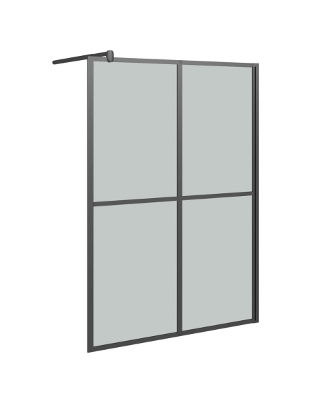 Cabina Doccia 140x195 cm con Vetro Temperato Scuro