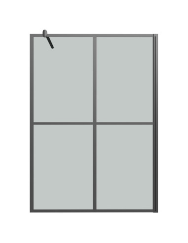 Cabina Doccia 140x195 cm con Vetro Temperato Scuro