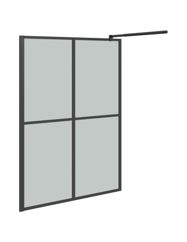 Cabina Doccia 140x195 cm con Vetro Temperato Scuro