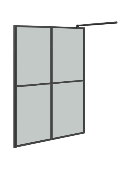 Cabina Doccia 140x195 cm con Vetro Temperato Scuro