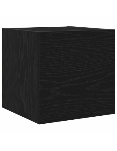 Set mobile TV 6 pcs Rovere Nero Legno multistrato