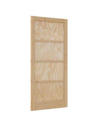 Porta Interna Naturale 93 x 202 cm Legno compensato