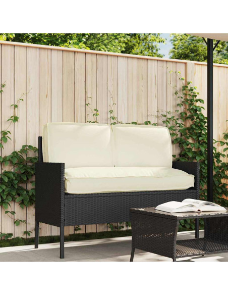 Set di Cuscini 3 pcs Crema Tessuto Oxford