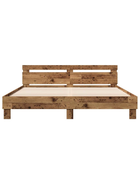 Struttura del letto Legno vecchio 203 x 185 x 70 cm