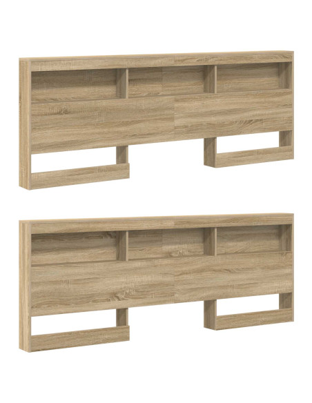 Testata contenitore Rovere Sonoma 180 cm Legno multistrato