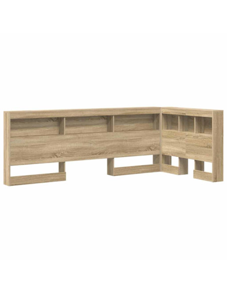 Testata contenitore Rovere Sonoma 75 cm Legno multistrato