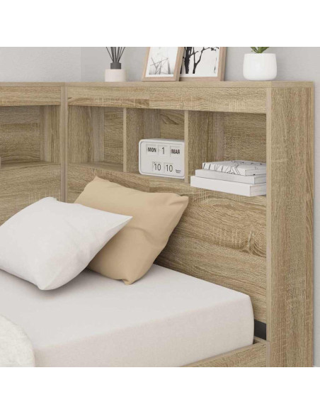 Testata contenitore Rovere Sonoma 75 cm Legno multistrato
