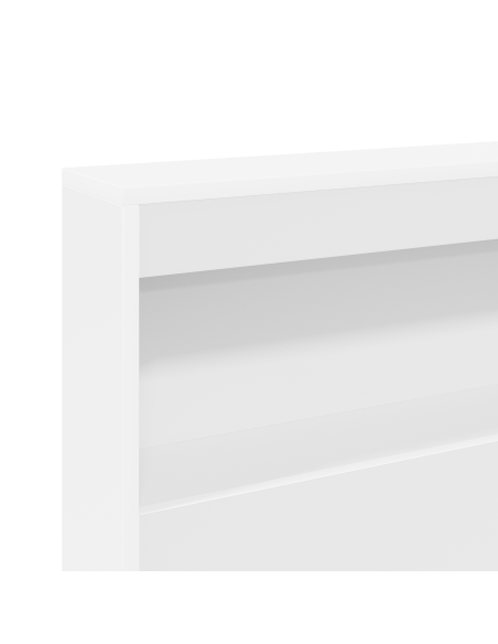 Testata contenitore Bianco 135 cm Legno multistrato