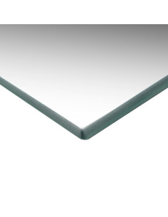 Set di Specchi da Parete 7 pz in Vetro Quadrato