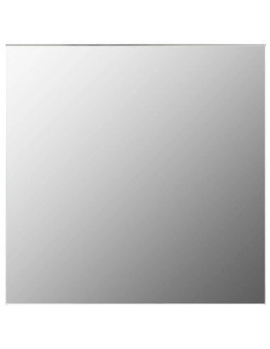 Set di Specchi da Parete 7 pz in Vetro Quadrato