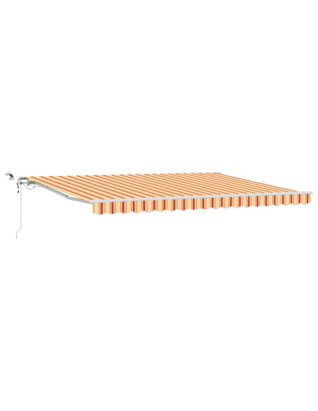 Tessuto per Tenda Giallo e Arancione 450 × 350 cm Poliestere