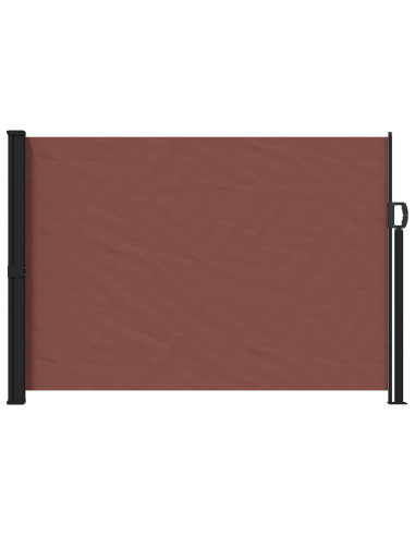 Tenda laterale retrattile Marrone 300 x 170 cm Poliestere