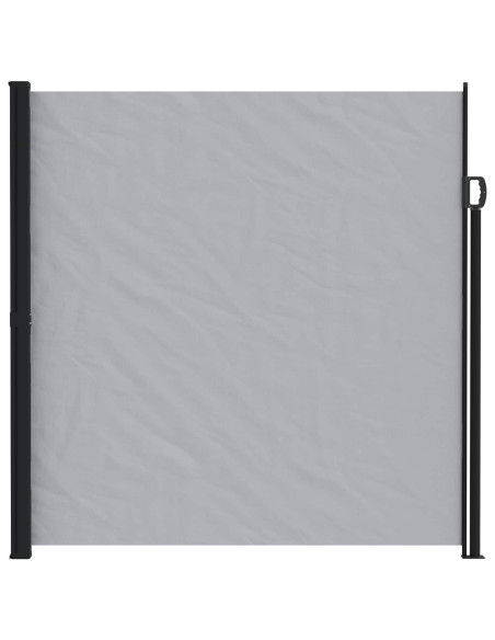 Tenda laterale retrattile Grigio 500 x 180 cm Poliestere