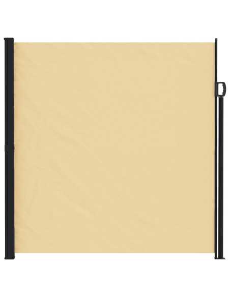 Tenda laterale retrattile Sabbia 500 x 180 cm Poliestere