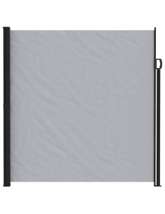 Tenda laterale retrattile Grigio 500 x 220 cm Poliestere 2