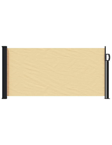Tenda laterale retrattile Sabbia 500 x 100 cm Poliestere