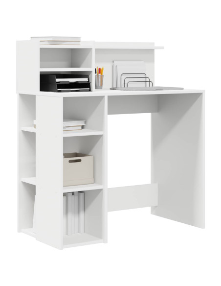 Scrivania Bianco 90 x 48 x 101,5 cm Legno multistrato