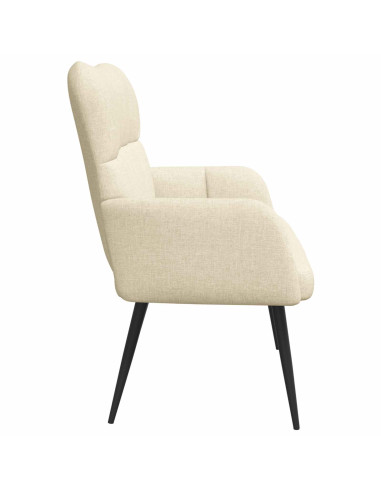 Sofa a Due Posti Crema 115 x 61 x 87 cm Tessuto