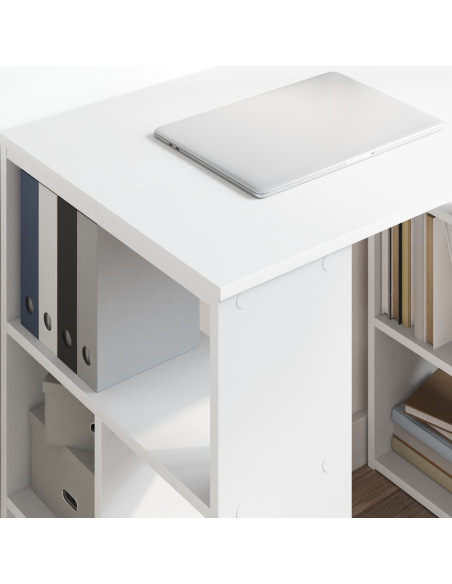 Scrivania Bianco 90 x 50 x 75 cm Legno multistrato