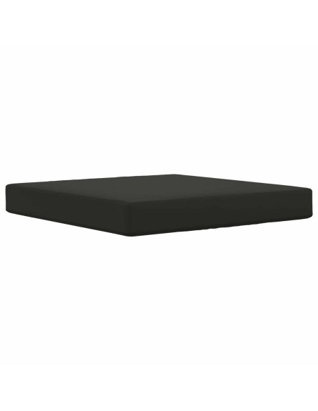 Cuscino per divano da esterno 3 pcs Nero Poliestere