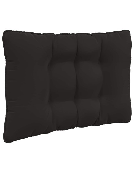 Cuscino per divano da esterno 3 pcs Nero Poliestere