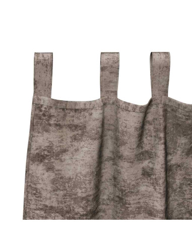 Tende in Velluto 2 pcs Cappuccino 225 x 140 cm Velluto