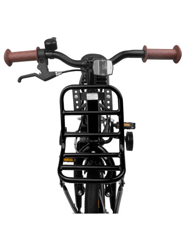 Bicicletta per Bambini 16 Pollici per bambini di 4-6 anni Nero