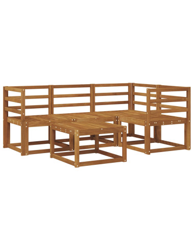 Set di divani da esterno 5 pcs Naturale