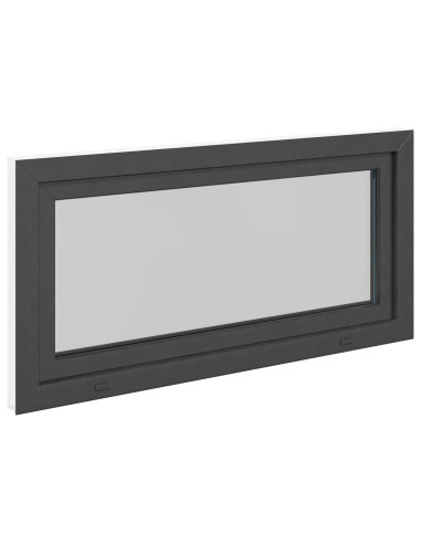 Finestra per Soffitta RISOR Antracite 120 x 60 cm PVC e Vetro
