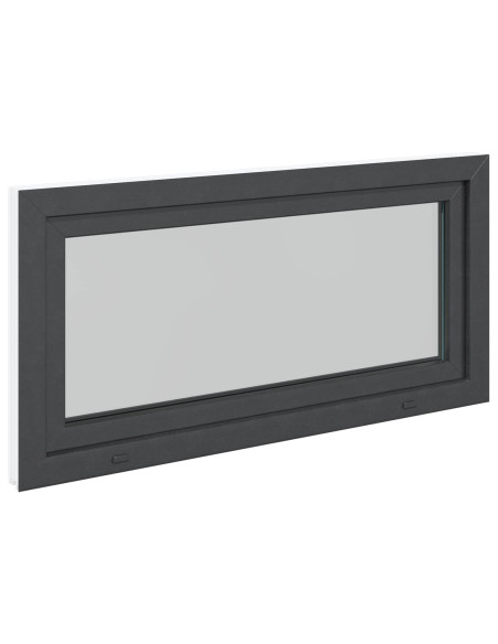 Finestra per Soffitta RISOR Antracite 120 x 60 cm PVC e Vetro
