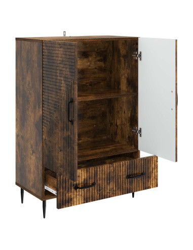 Credenza Rovere Fumo 66 x 34,5 x 95 cm Legno ingegnerizzato