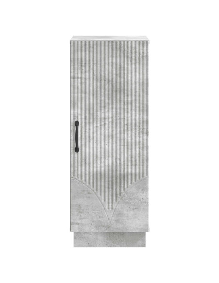 Credenza Grigio Cemento 33 x 34,5 x 87 cm Legno ingegnerizzato