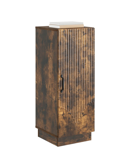 Credenza Rovere Fumo 33 x 34,5 x 87 cm Legno ingegnerizzato