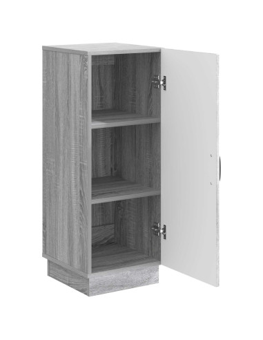 Credenza Grigio Sonoma 33 x 34,5 x 87 cm Legno ingegnerizzato