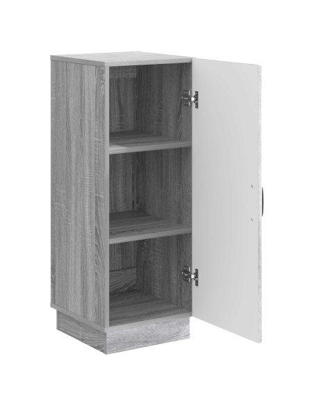 Credenza Grigio Sonoma 33 x 34,5 x 87 cm Legno ingegnerizzato