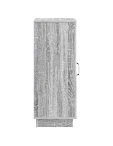 Credenza Grigio Sonoma 33 x 34,5 x 87 cm Legno ingegnerizzato