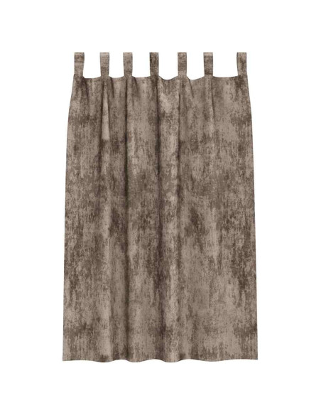 Tende in Velluto 2 pcs Cappuccino 175 x 140 cm Velluto