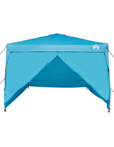 Tenda Gazebo Blu 290 x 290 x 251 cm Tessuto
