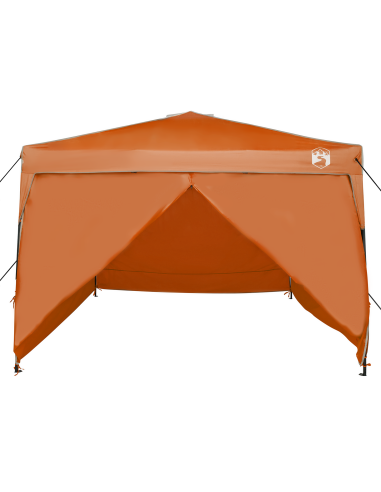 Tenda Gazebo Arancione 290 x 290 x 251 cm Tessuto